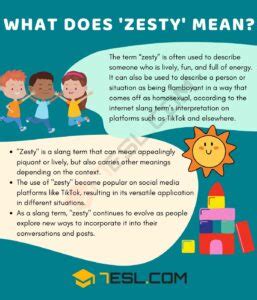 zesty meaning urban dictionary|Iba pa.